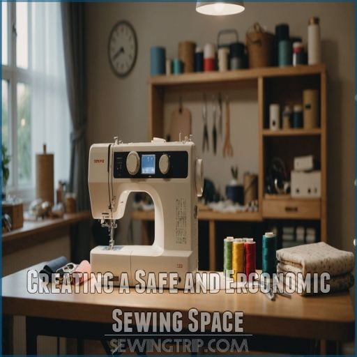 Creating a Safe and Ergonomic Sewing Space