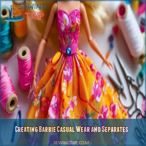 Creating Barbie Casual Wear and Separates