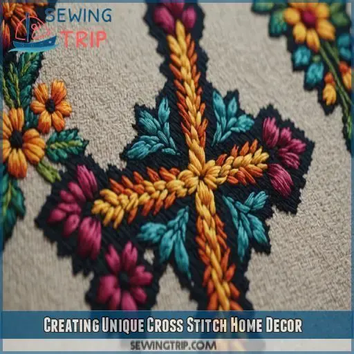 Creating Unique Cross Stitch Home Decor