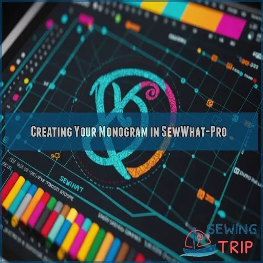 Creating Your Monogram in SewWhat-Pro