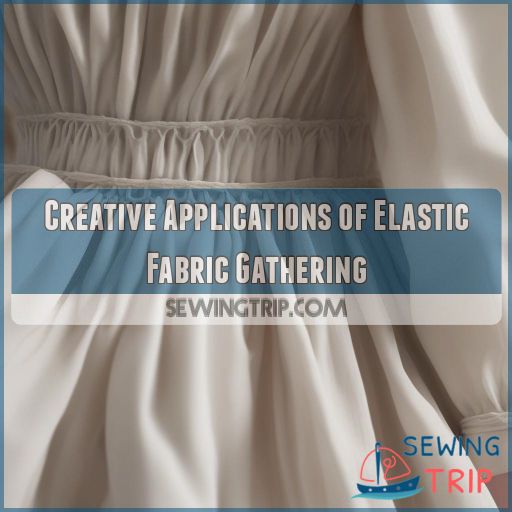 Creative Applications of Elastic Fabric Gathering