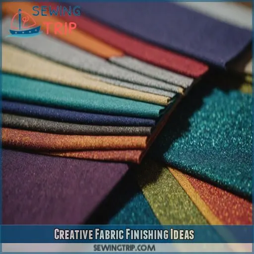 Creative Fabric Finishing Ideas