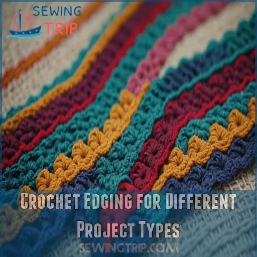 Crochet Edging for Different Project Types