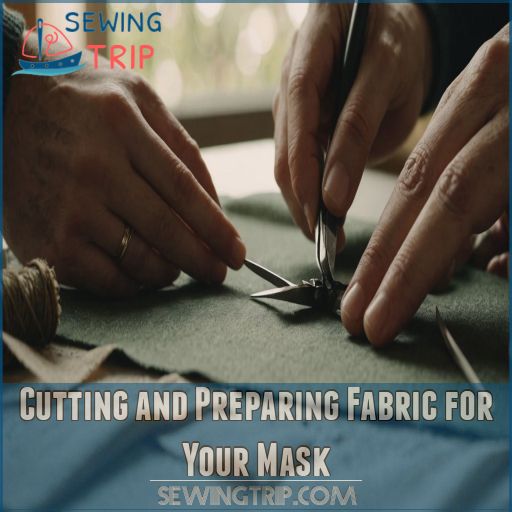 Cutting and Preparing Fabric for Your Mask