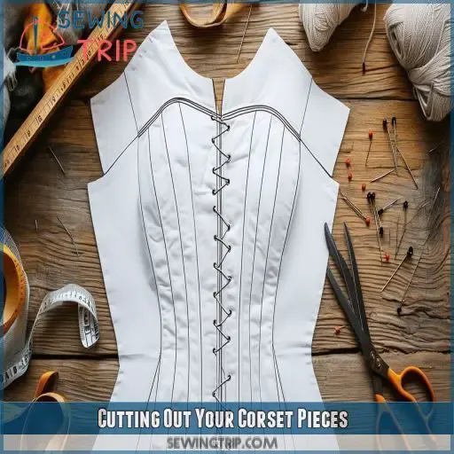 Cutting Out Your Corset Pieces