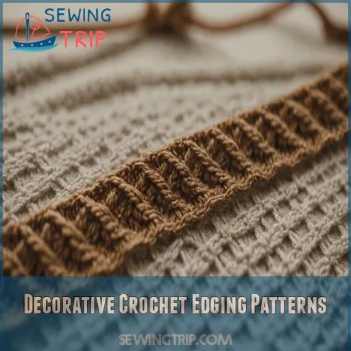 Decorative Crochet Edging Patterns