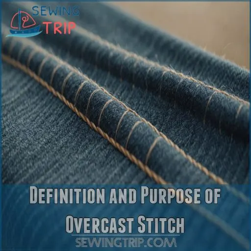 Definition and Purpose of Overcast Stitch