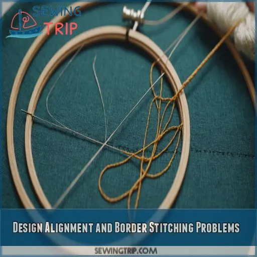 Design Alignment and Border Stitching Problems