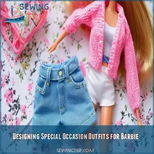 Designing Special Occasion Outfits for Barbie