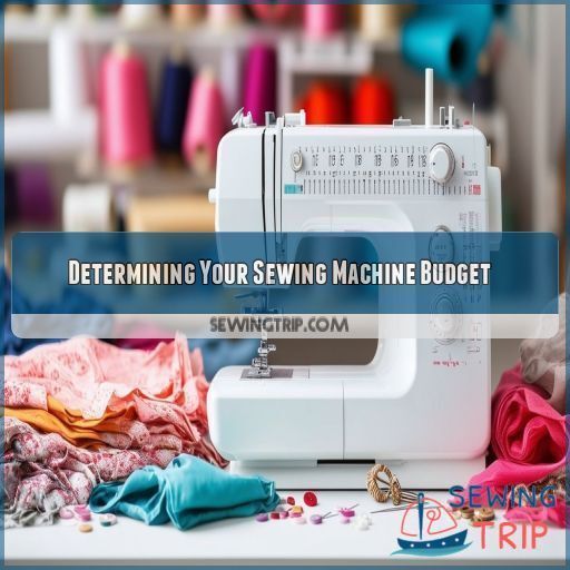 Determining Your Sewing Machine Budget Determining Your Sewing Machine Budget