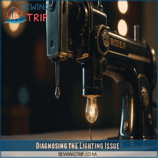 Diagnosing the Lighting Issue Diagnosing the Lighting Issue