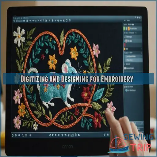 Digitizing and Designing for Embroidery