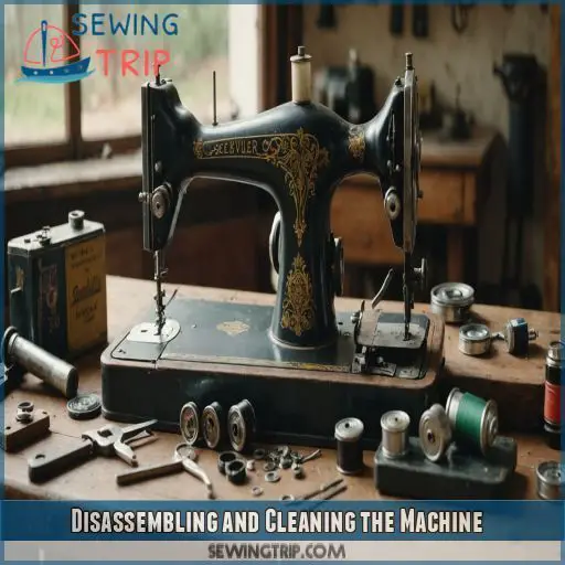 Disassembling and Cleaning the Machine Disassembling and Cleaning the Machine