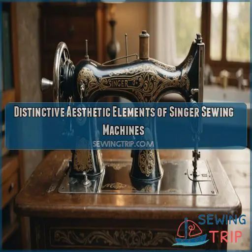 Distinctive Aesthetic Elements of Singer Sewing Machines