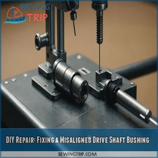 DIY Repair: Fixing a Misaligned Drive Shaft Bushing DIY Repair: Fixing a Misaligned Drive Shaft Bushing