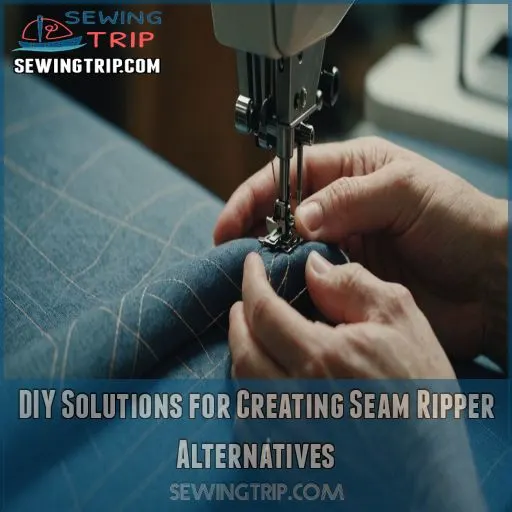 DIY Solutions for Creating Seam Ripper Alternatives