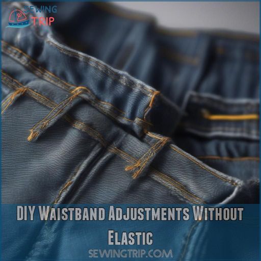 DIY Waistband Adjustments Without Elastic DIY Waistband Adjustments Without Elastic