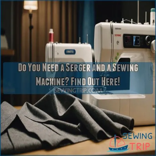 do you need a serger and a sewing machine