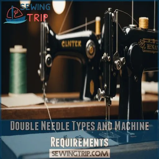 Double Needle Types and Machine Requirements