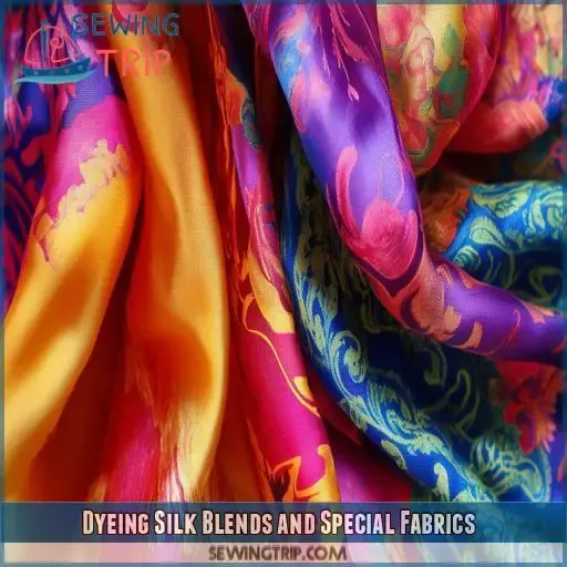 Dyeing Silk Blends and Special Fabrics