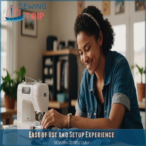 Ease of Use and Setup Experience Ease of Use and Setup Experience
