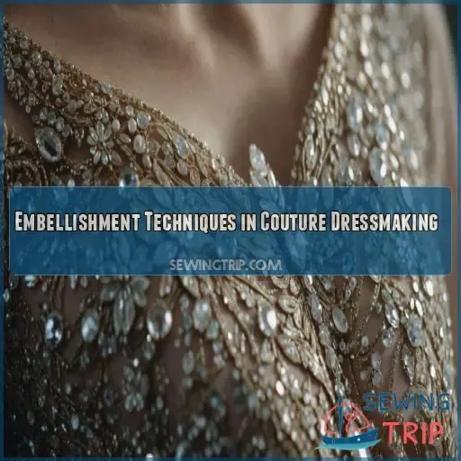 Embellishment Techniques in Couture Dressmaking