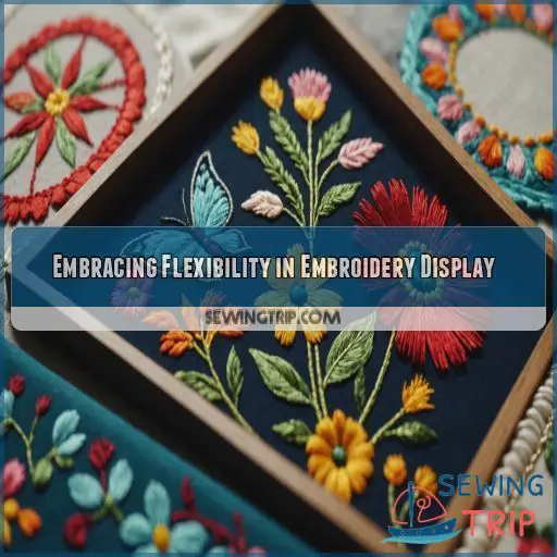 Embracing Flexibility in Embroidery Display