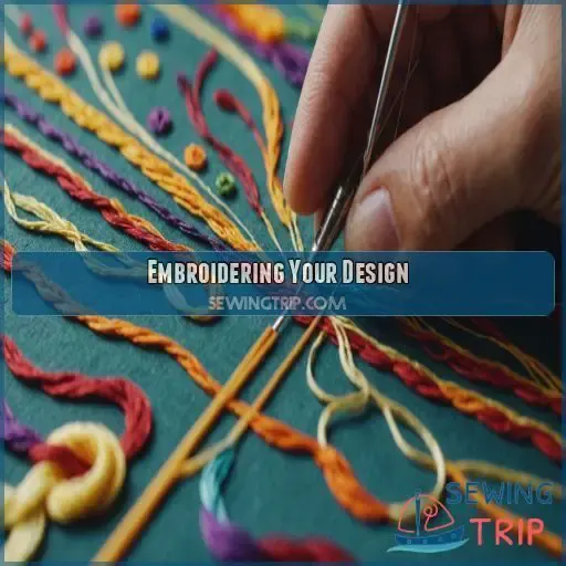 Embroidering Your Design