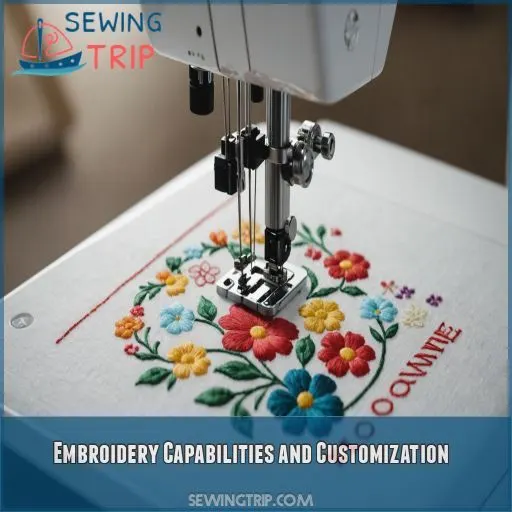 Embroidery Capabilities and Customization