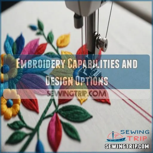 Embroidery Capabilities and Design Options