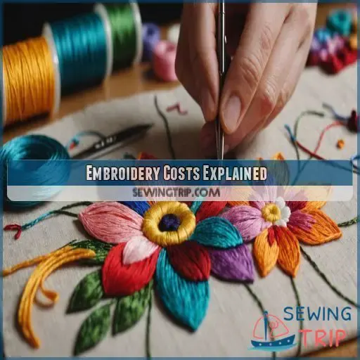 Embroidery Costs Explained