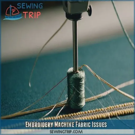 Embroidery Machine Fabric Issues