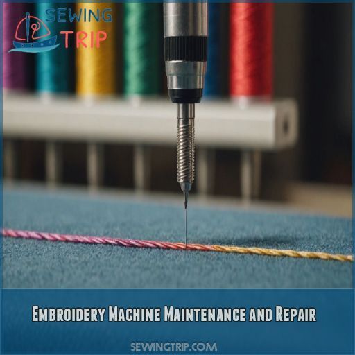 Embroidery Machine Maintenance and Repair