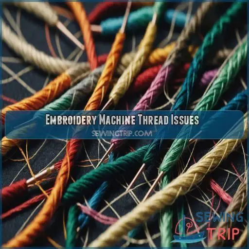 Embroidery Machine Thread Issues