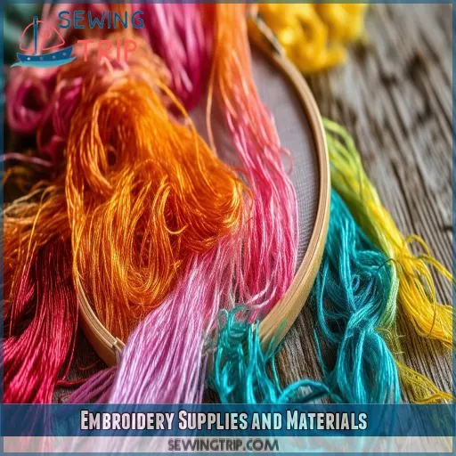 Embroidery Supplies and Materials