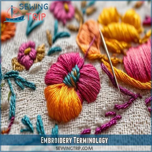 Embroidery Terminology