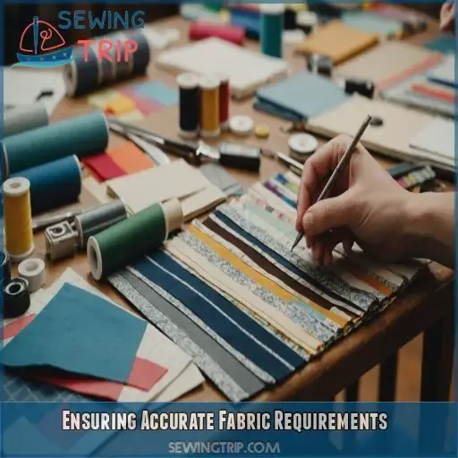 Ensuring Accurate Fabric Requirements