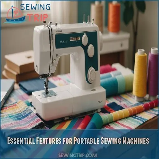 Essential Features for Portable Sewing Machines