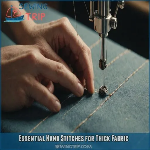 Essential Hand Stitches for Thick Fabric