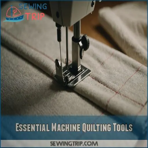 Essential Machine Quilting Tools