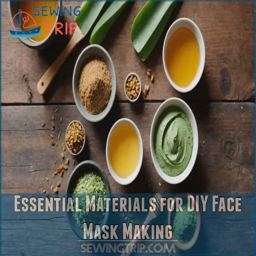 Essential Materials for DIY Face Mask Making