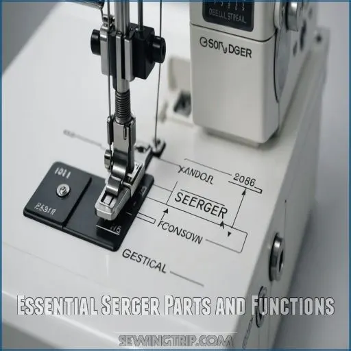 Essential Serger Parts and Functions