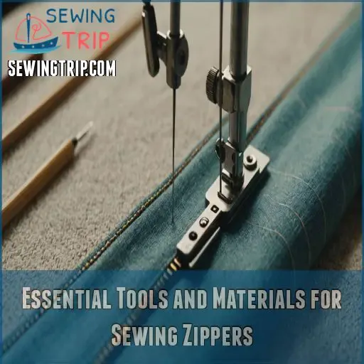 Essential Tools and Materials for Sewing Zippers