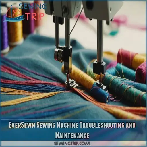 EverSewn Sewing Machine Troubleshooting and Maintenance