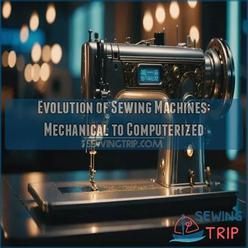 Evolution of Sewing Machines: Mechanical to Computerized