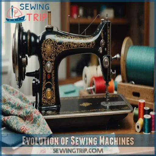 Evolution of Sewing Machines