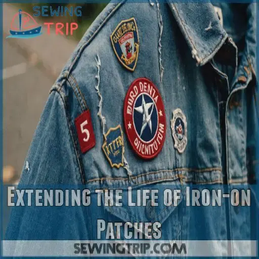 Extending the Life of Iron-on Patches