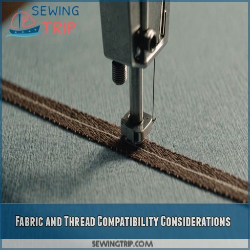 Fabric and Thread Compatibility Considerations