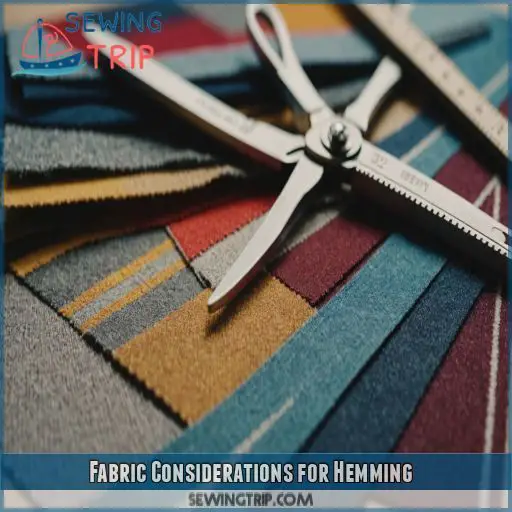 Fabric Considerations for Hemming