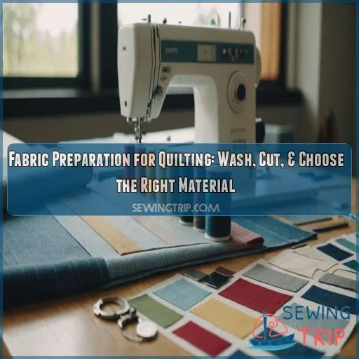 Fabric preparation for quilting projects